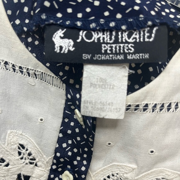 Vintage Women’s Sophisticates Petites By Jonathan Martin Dress Size 8 - Picture 2 of 4